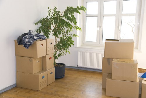 Organized furniture storage unit in Hollandpark